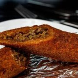 MJ Kitchen - Alcapurria. Puerto Rican Beef fritter.