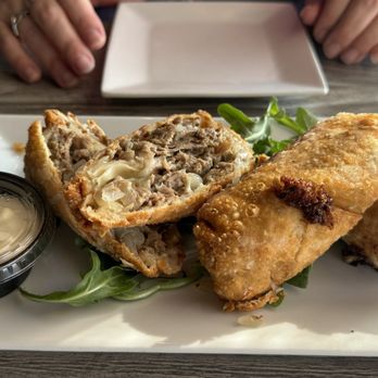 Sundogs Raw Bar & Grill - Prime Rib Egg Rolls - American Near Me - Corolla, North Carolina Sundogs Raw Bar & Grill - Prime Rib Egg Rolls - American Near Me - Corolla, North Carolina