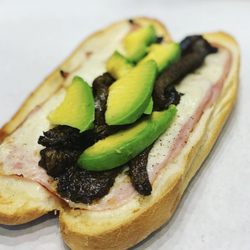Bistec, avocado