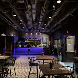 Crescent Ballroom - Cool decor indoor front bar area