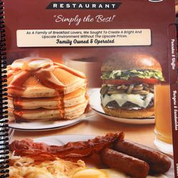 VIP’s Cafe Restaurant - Menu