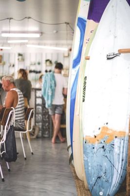 Coffee & Waves by null