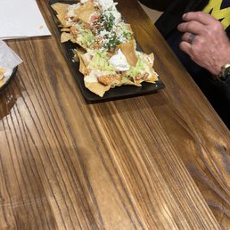 Nachos with chicken