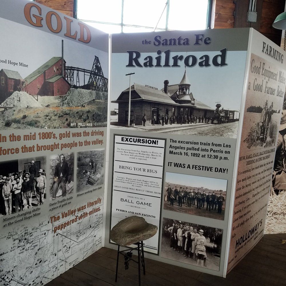 Motte Historical Museum - Upstairs history display. - Museums Near Me - Menifee, California Motte Historical Museum - Upstairs history display. - Museums Near Me - Menifee, California