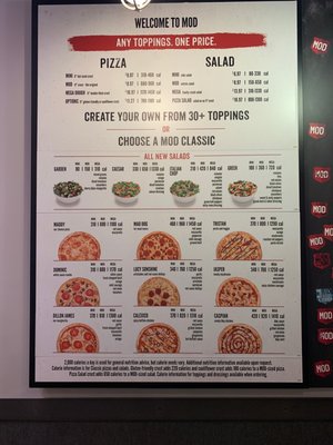 Menu photo 1 MOD Pizza Pearland, TX