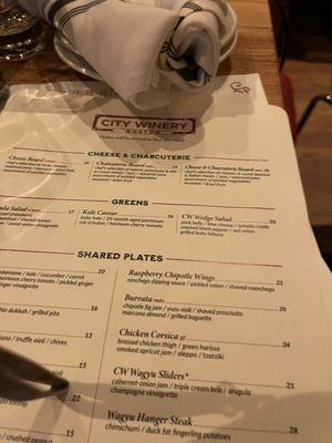 Menu photo 1 City Winery Boston Boston, MA