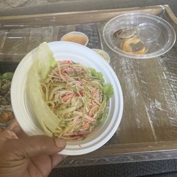 Spicy kani salad more lettuce than 5. Spicy Kani Salad Spicy kani salad more lettuce than 5. Spicy Kani Salad