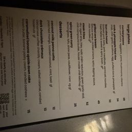 Menu Menu