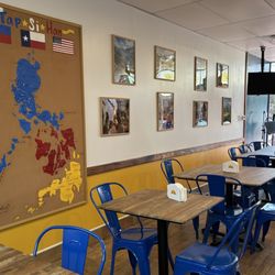 Pinas Asian Store - The cafe is modest, but has comfortable indoor seating for about 30 guests.