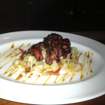 Casbah - Charred Spanish Octopus, fennel, blood orange, parsley, prosciutto, sherry gastrique - Greek Near Me - Pittsburgh, Pennsylvania Casbah - Charred Spanish Octopus, fennel, blood orange, parsley, prosciutto, sherry gastrique - Greek Near Me - Pittsburgh, Pennsylvania