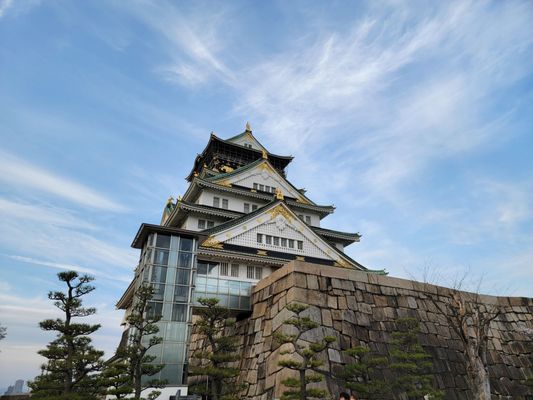Osaka Castle by null