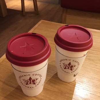 Pret A Manger - Thick cup/lids.. Almost felt bad throwing it out - Coffee & Tea Near Me - New York, New York Pret A Manger - Thick cup/lids.. Almost felt bad throwing it out - Coffee & Tea Near Me - New York, New York