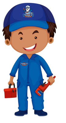 Thumbs Up Plumbing Logo