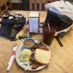 Irene's BBQ - Two Meat Plate