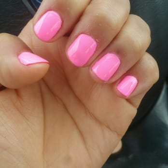Angel Tips Nail Spa - Terrible spa manicure. Out at my car post manicure. - Nail Salons Near Me - Derby, Connecticut