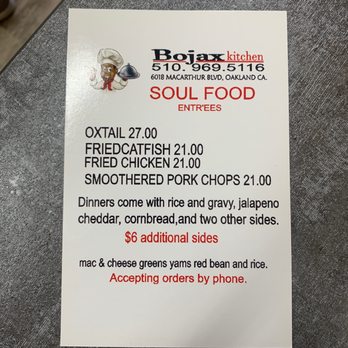 Bojax Kitchen - Lunch Specials - Breakfast & Brunch Near Me - Oakland, California