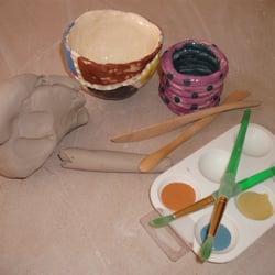 To Your Art's Content - Come create with Clay! We have all the toold you need to create the perfect sculpture, dish, or anything! It's up to you!