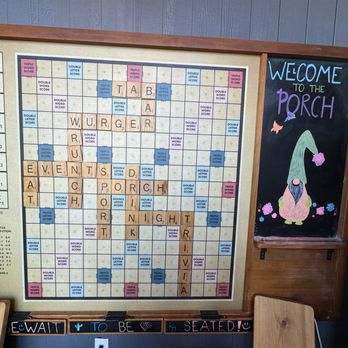 The Porch - Scrabble - Cocktail Bars Near Me - Tempe, Arizona