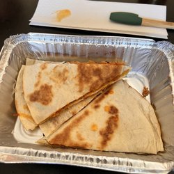 Bro-Ritos - Chicken quesadilla