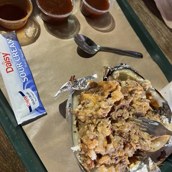 Hard Eight BBQ - Brisket Baked Potato - Barbeque Near Me - The Colony, Texas Hard Eight BBQ - Brisket Baked Potato - Barbeque Near Me - The Colony, Texas