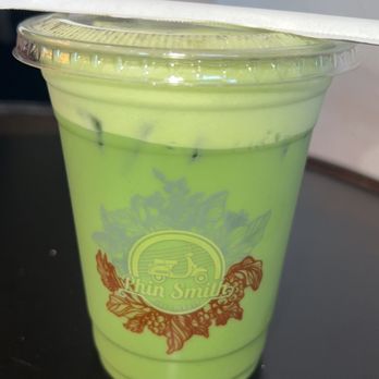 Phin Smith - Blueberry matcha latte - Coffee & Tea Near Me - Garden Grove, California Phin Smith - Blueberry matcha latte - Coffee & Tea Near Me - Garden Grove, California