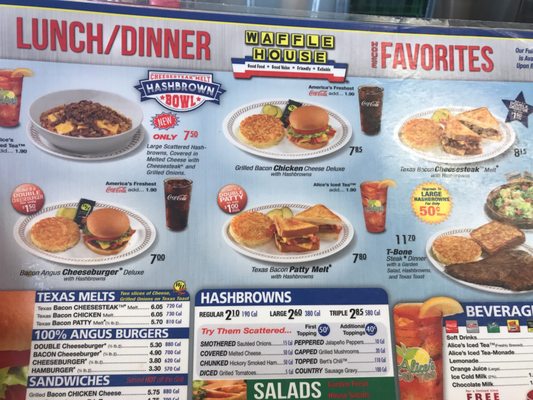 Menu photo 2 Waffle House Orange, TX Menu photo 2 Waffle House Orange, TX