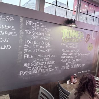 AA Bar & Grill - Dinner menu - Steakhouses Near Me - Eureka, California