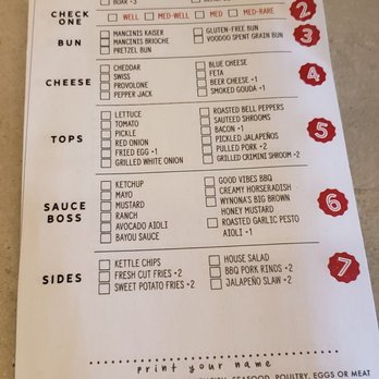Voodoo Brewery Cleveland - Build your own burger - Breweries Near Me - Cleveland Heights, Ohio