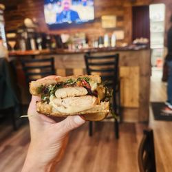The Vick Koffee & Kocktail - The chicken sandwich panini