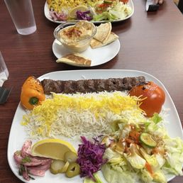 Koobideh kabob plate Koobideh kabob plate