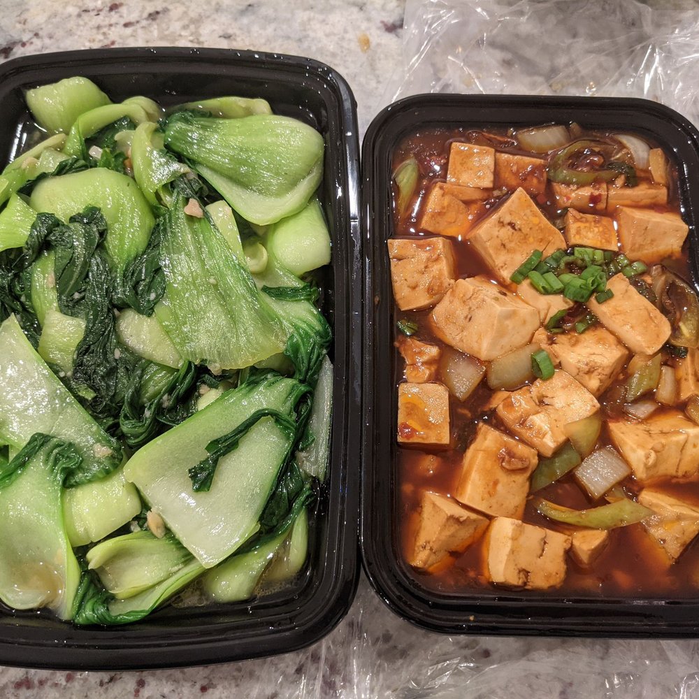 Bok Choy and Ma Po Tofu Bok Choy and Ma Po Tofu