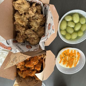 Mimisa Korean Chicken - Cheese And Herb Flavor Chicken M5. Green Grape Chicken - Chicken Shop Near Me - Flushing, New York Mimisa Korean Chicken - Cheese And Herb Flavor Chicken M5. Green Grape Chicken - Chicken Shop Near Me - Flushing, New York
