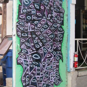 The Funk Zone - street art - Vinyl Records Near Me - Santa Barbara, California