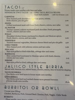 Menu photo 5 Choza Tigard, OR