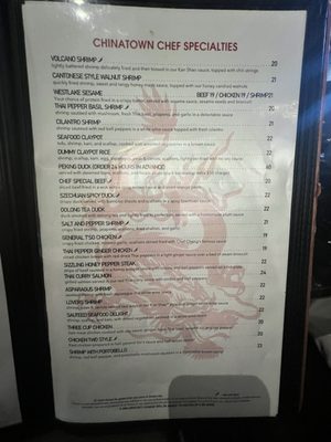 Menu photo 5 Chinatown Westlake Austin, TX