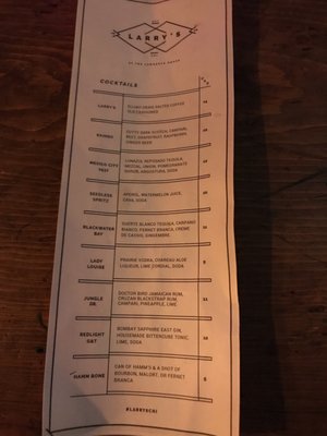 Menu photo 8 Larry's Chicago, IL