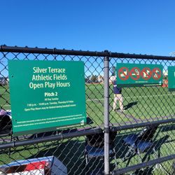 Silver Terrace Soccer Fields - Silver Terrace Athletic Fields Signage on 1/11/25