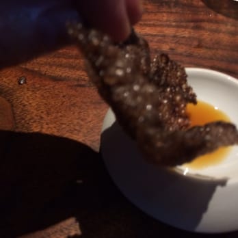 Saison - Sea cucumber crisp - New American Near Me - San Francisco, California