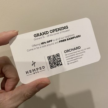 Hemped NYC - Grand opening special! - Vitamins & Supplements Near Me - New York, New York Hemped NYC - Grand opening special! - Vitamins & Supplements Near Me - New York, New York