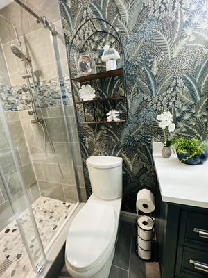 We wallpaper it all! - At Wallpaper By Marsha., we wallpaper it all! 🌟 From vacation homes to residential properties and condos along the beautiful Gulf Coast, our expert team brings your vision to life with a wide variety of wallpaper styles. Whether it’s tropical, modern, or classic, we’ve got the perfect design for your space. Let us transform your home with quality, precision, and style. Call us today today – we wallpaper it all! 🏡🌊✨