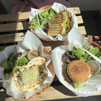 Cafe Metropole - veggie stack (top) - Sandwiches Near Me - Avalon, California Cafe Metropole - veggie stack (top) - Sandwiches Near Me - Avalon, California