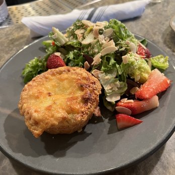 The Park Bistro & Bar - Quiche, with a side salad - New American Near Me - Lafayette, California The Park Bistro & Bar - Quiche, with a side salad - New American Near Me - Lafayette, California