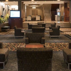 University of Georgia Center for Continuing Education & Hotel - Lobby TV area