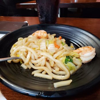 Rakuzen - Shrimp stir fried udon - Sushi Bars Near Me - Brooklyn, New York Rakuzen - Shrimp stir fried udon - Sushi Bars Near Me - Brooklyn, New York