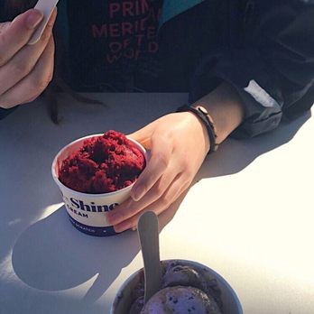 Rain or Shine - raspberry sorbet & blueberry balsamic! - Ice Cream & Frozen Yogurt Near Me - Vancouver, British Columbia Rain or Shine - raspberry sorbet & blueberry balsamic! - Ice Cream & Frozen Yogurt Near Me - Vancouver, British Columbia