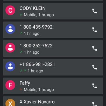 Southwest Airlines - Me calling Southwest. (2 call-log screenshots!) - Airlines Near Me - Long Beach, California