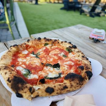 Lost and Found - Margherita pizza from pizza lolo - Cocktail Bars Near Me - Nashville, Tennessee Lost and Found - Margherita pizza from pizza lolo - Cocktail Bars Near Me - Nashville, Tennessee