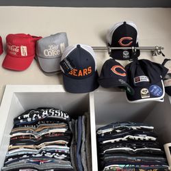 The Denim Lounge For Men - More hats and shirts.