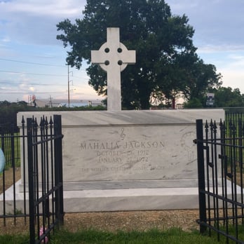 Providence Park Cemetery - Another shot of Mahalia Jackson's tomb on the side of the grounds - Funeral Services & Cemeteries Near Me - Metairie, Louisiana Providence Park Cemetery - Another shot of Mahalia Jackson's tomb on the side of the grounds - Funeral Services & Cemeteries Near Me - Metairie, Louisiana