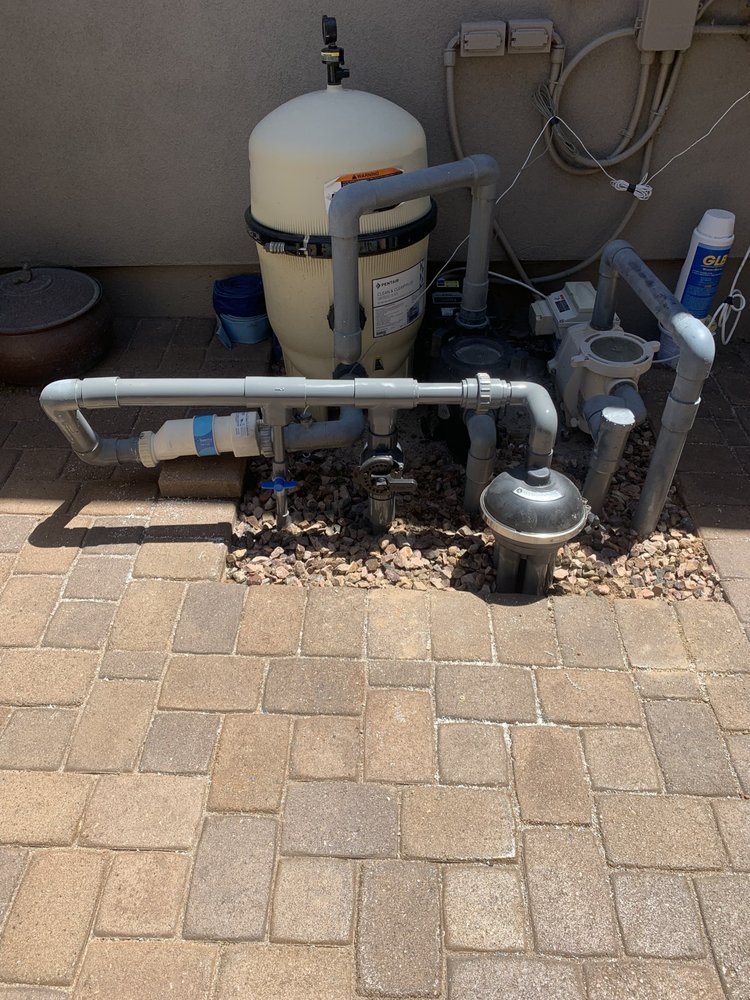 Slide of Leyva Pool Plumbing